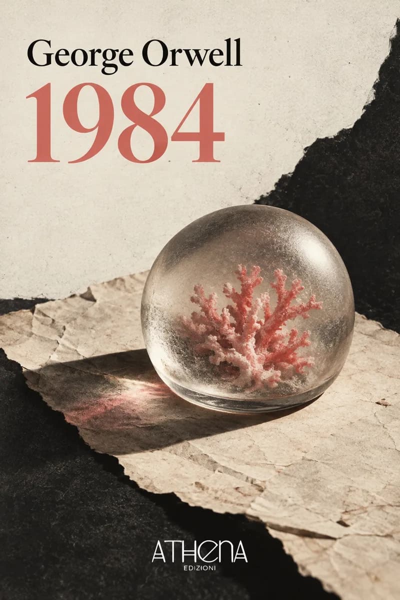 1984 di George Orwell – copertina Edizioni Athena
