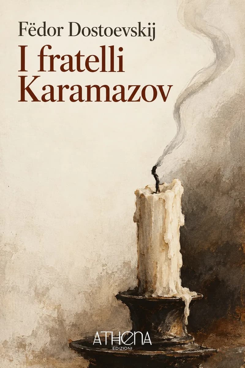 I fratelli Karamazov di Fëdor Dostoevskij – copertina Edizioni Athena