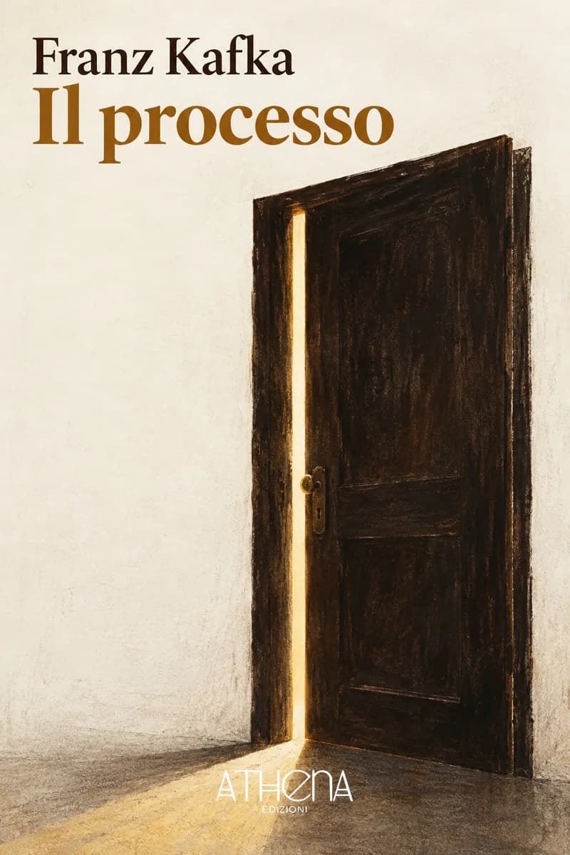 Il processo di Franz Kafka – copertina Edizioni Athena