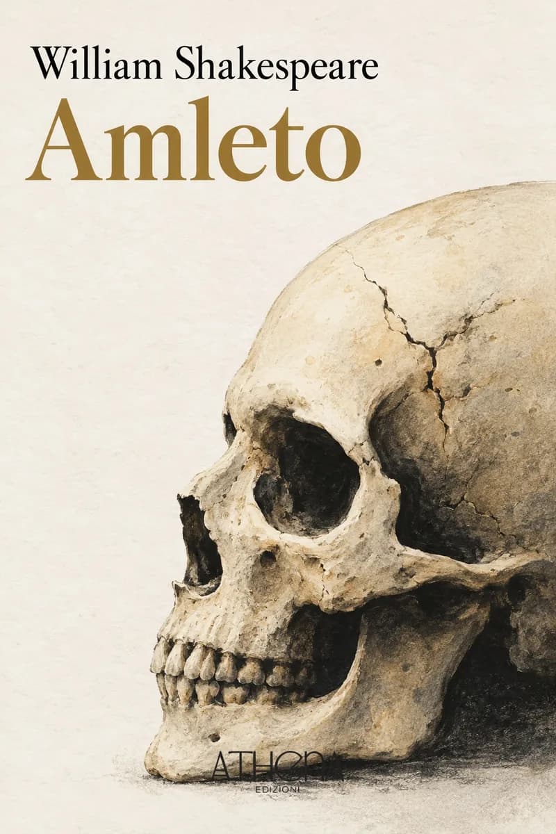 Amleto di William Shakespeare – copertina Edizioni Athena
