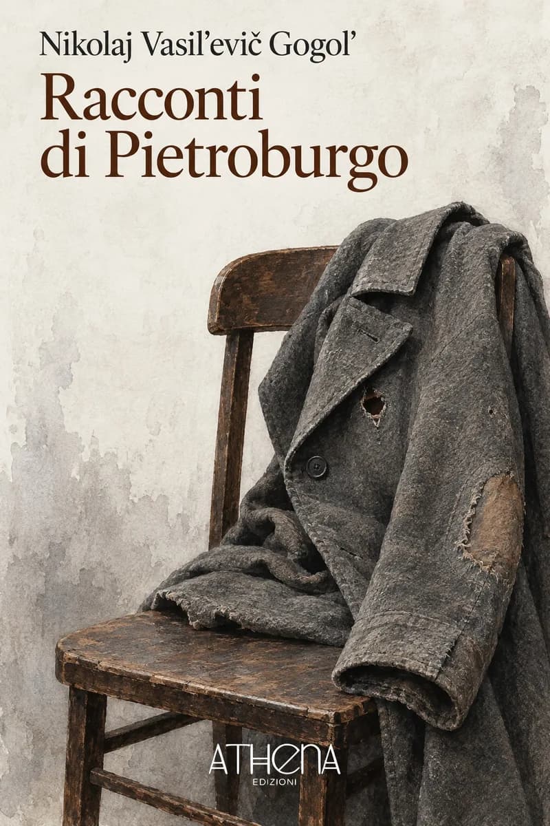 Racconti di Pietroburgo di Nikolaj Vasil'evič Gogol' – copertina Edizioni Athena