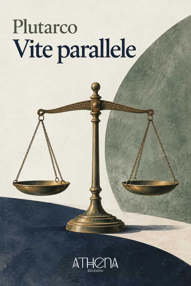 Vite parallele di Plutarco – copertina Edizioni Athena