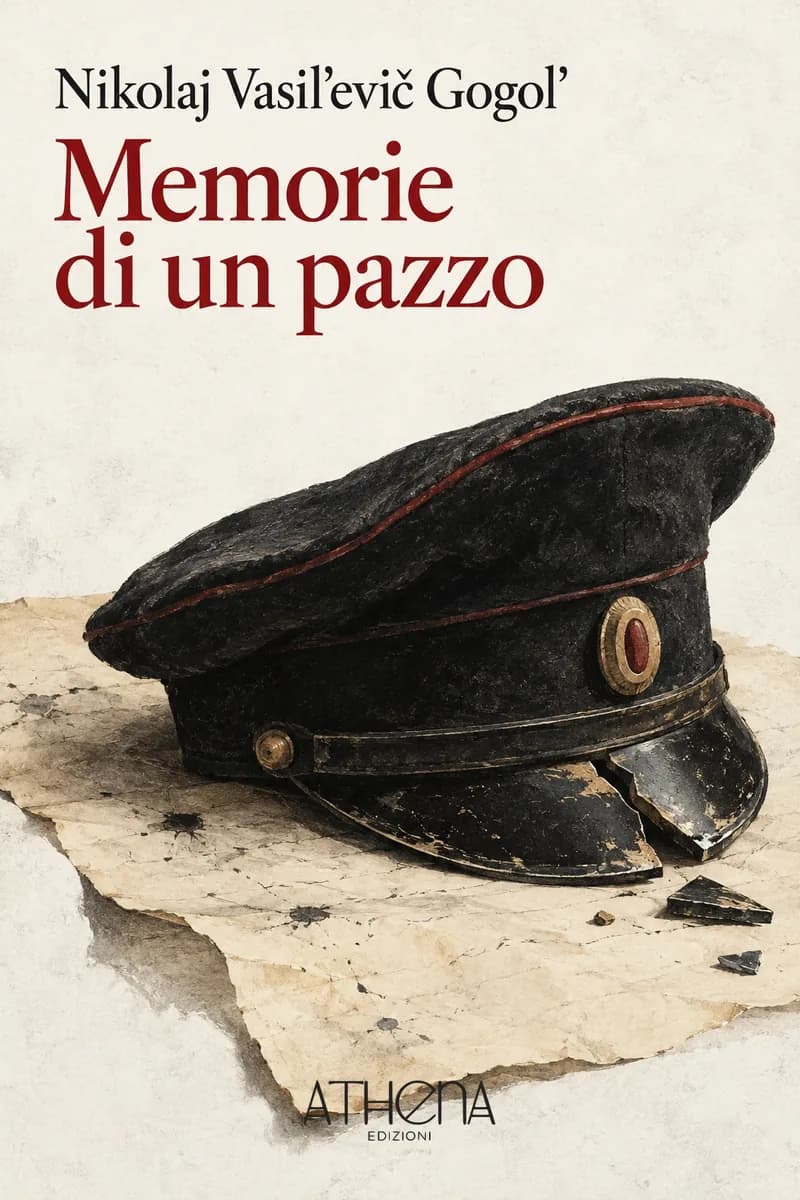 Memorie di un pazzo di Nikolaj Vasil'evič Gogol' – copertina Edizioni Athena