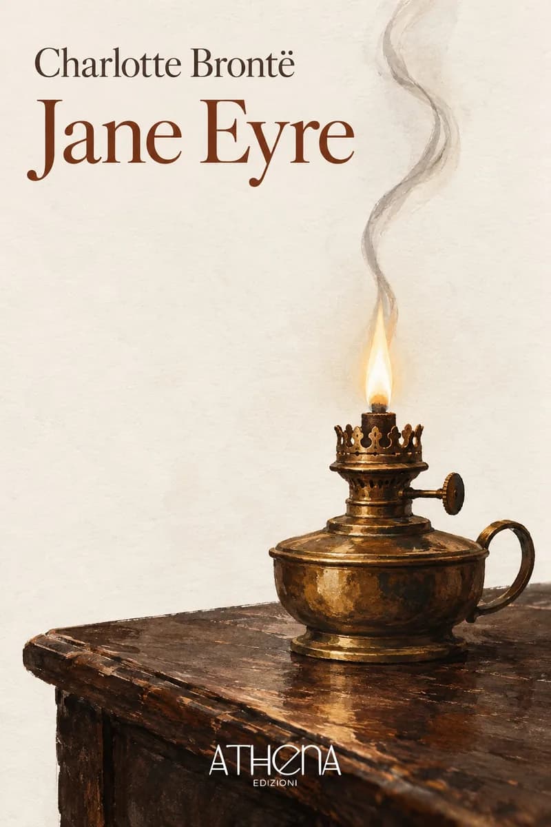 Jane Eyre di Charlotte Brontë – copertina Edizioni Athena