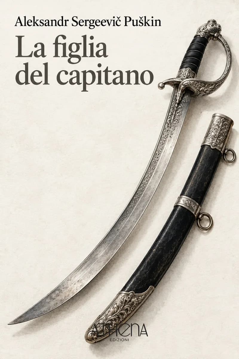 La figlia del capitano di Aleksandr Sergeevič Puškin – copertina Edizioni Athena