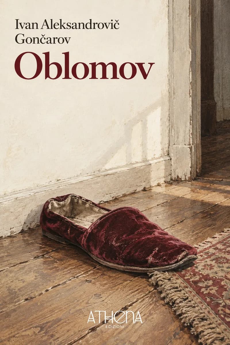 Oblomov di Ivan Aleksandrovič Gončarov – copertina Edizioni Athena