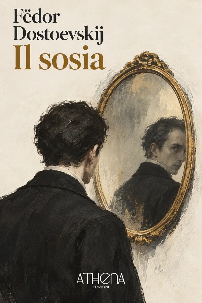 Il sosia di Fëdor Dostoevskij – copertina Edizioni Athena