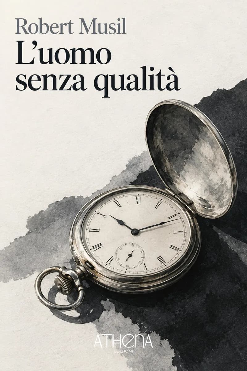 L'uomo senza qualità di Robert Musil – copertina Edizioni Athena