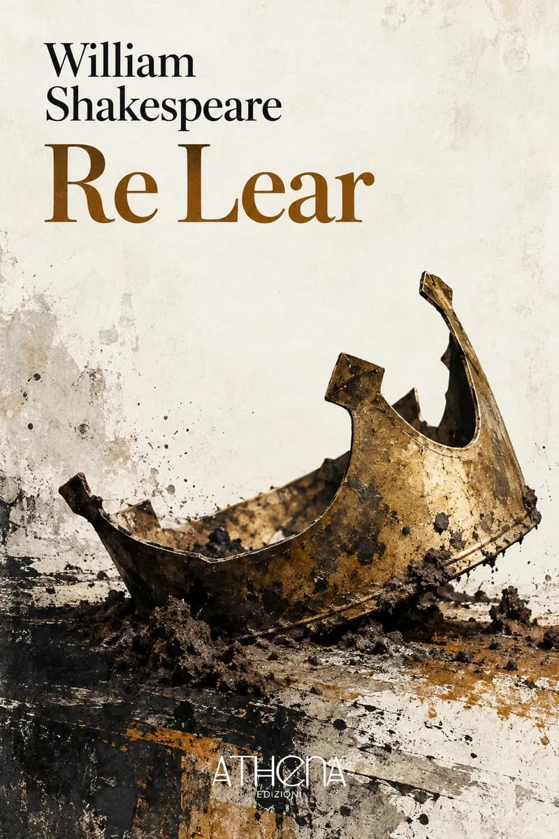 Re Lear di William Shakespeare – copertina Edizioni Athena