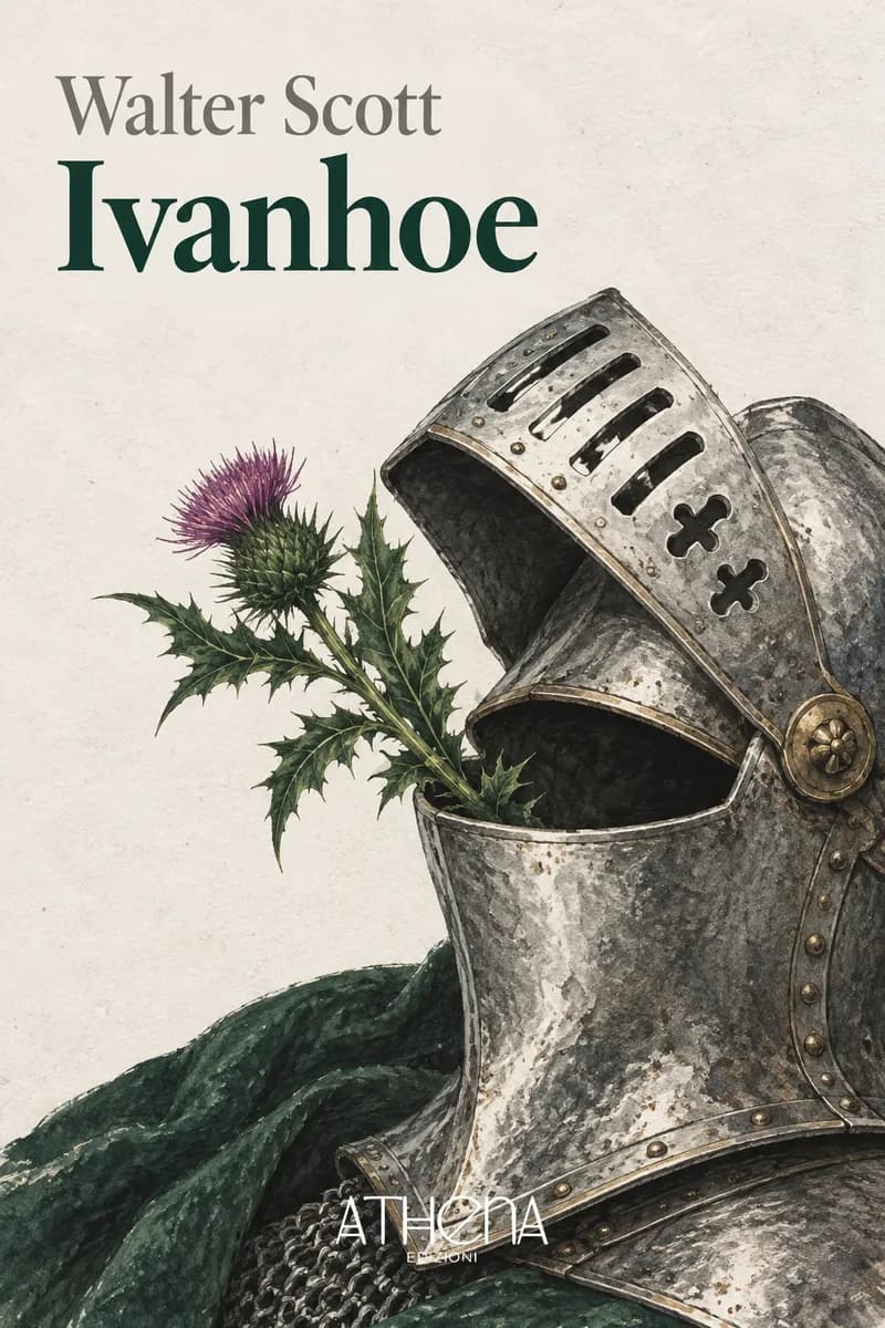 Ivanhoe di Walter Scott – copertina Edizioni Athena