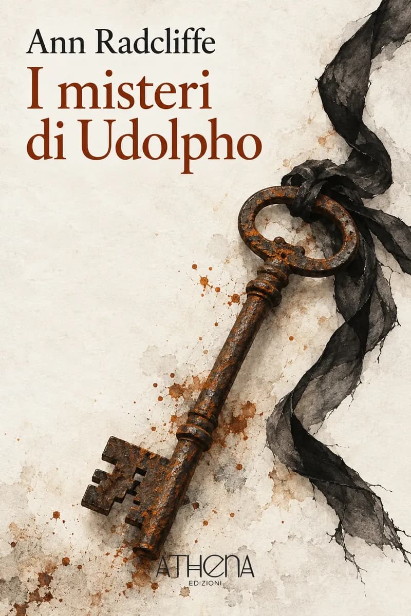I misteri di Udolpho di Ann Radcliffe – copertina Edizioni Athena