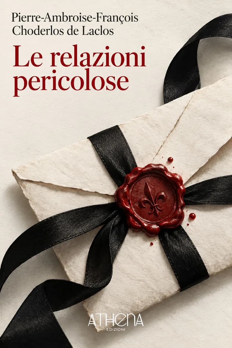 Le relazioni pericolose di Pierre-Ambroise-François Choderlos de Laclos – copertina Edizioni Athena