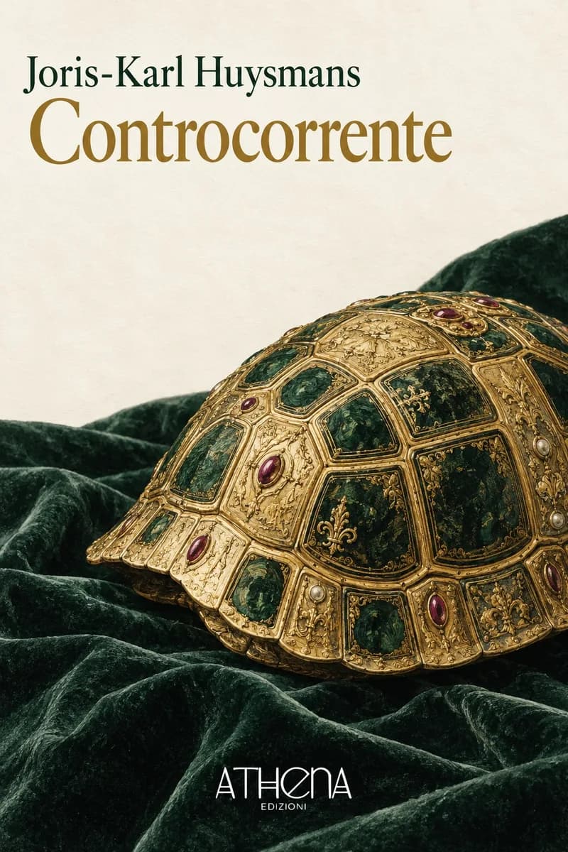 Controcorrente di Joris-Karl Huysmans – copertina Edizioni Athena