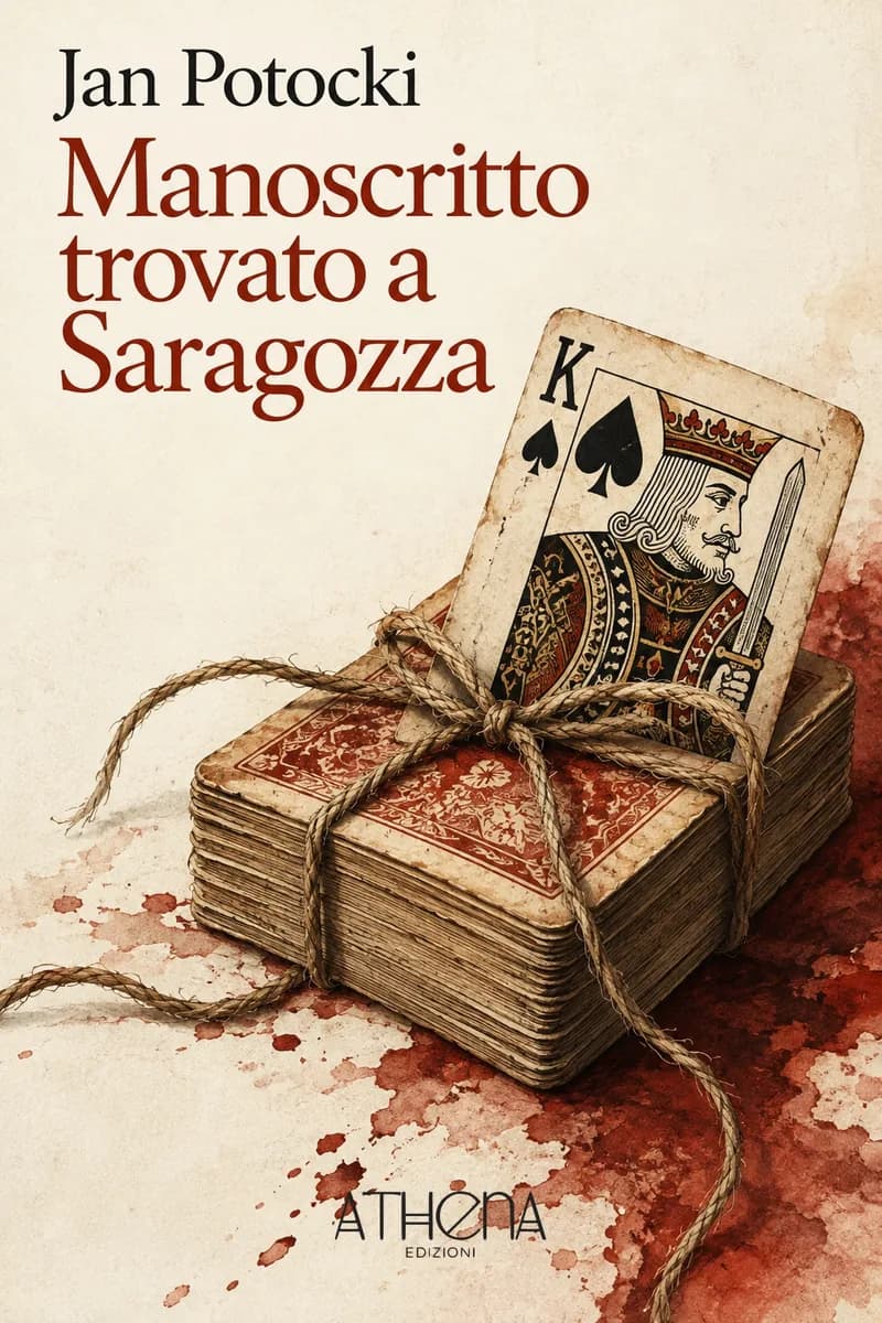 Manoscritto trovato a Saragozza di Jan Potocki – copertina Edizioni Athena