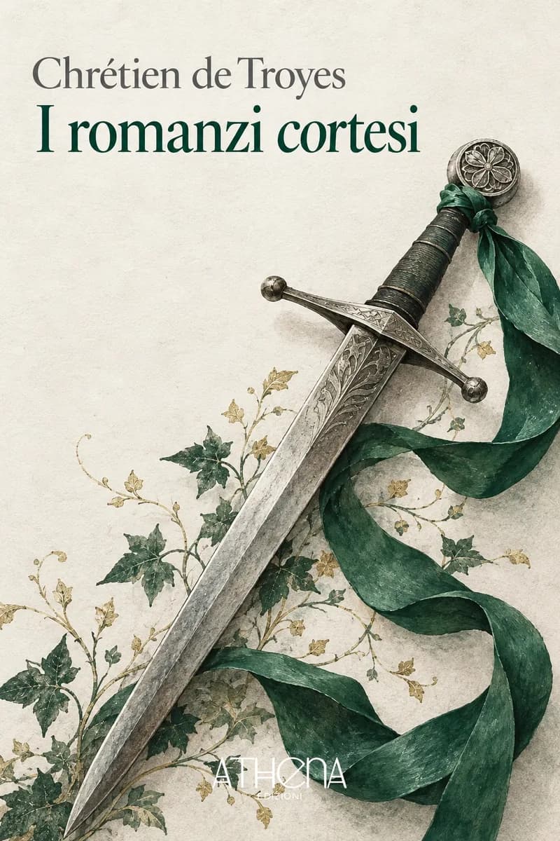 I romanzi cortesi di Chrétien de Troyes – copertina Edizioni Athena
