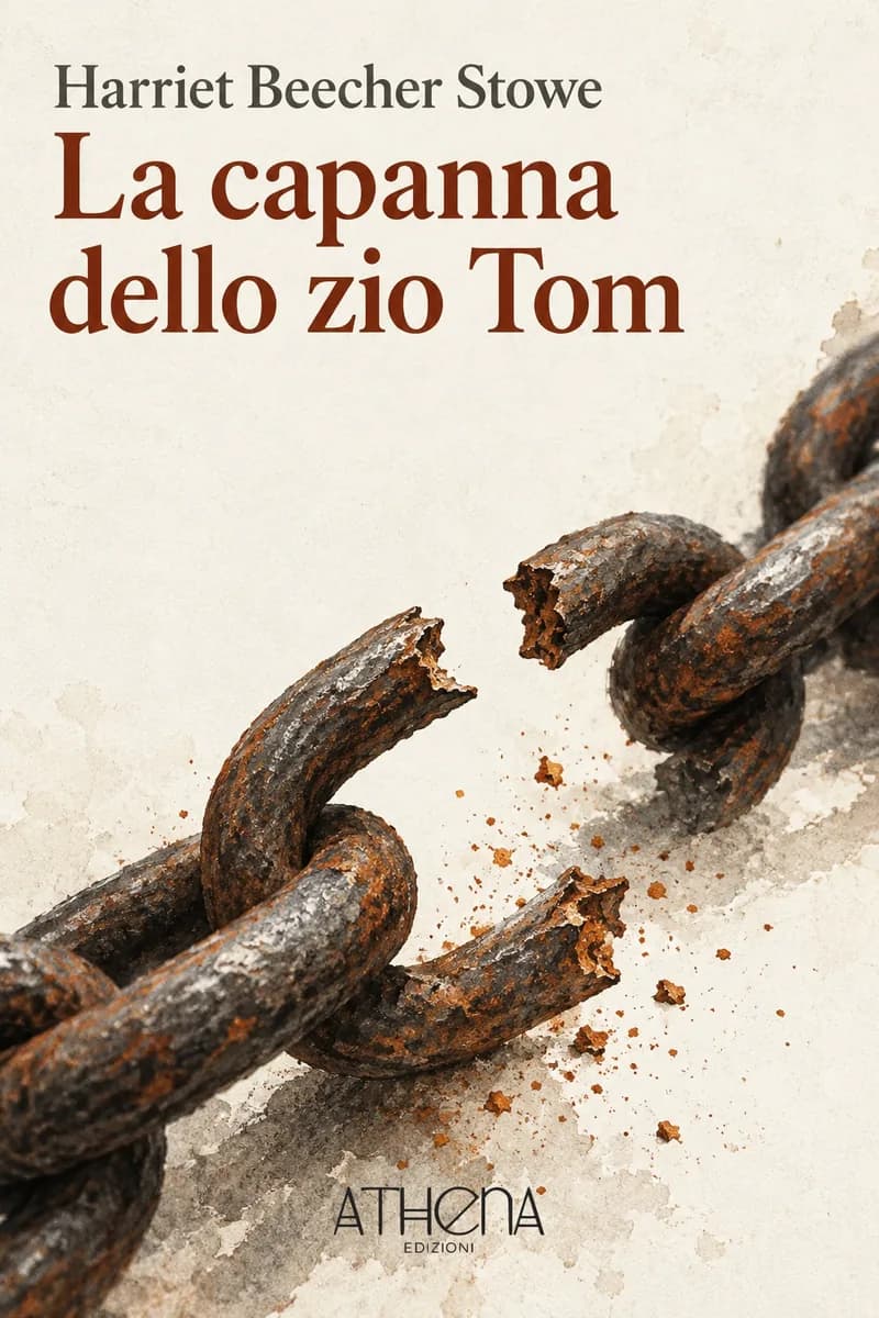 La capanna dello zio Tom di Harriet Beecher Stowe – copertina Edizioni Athena