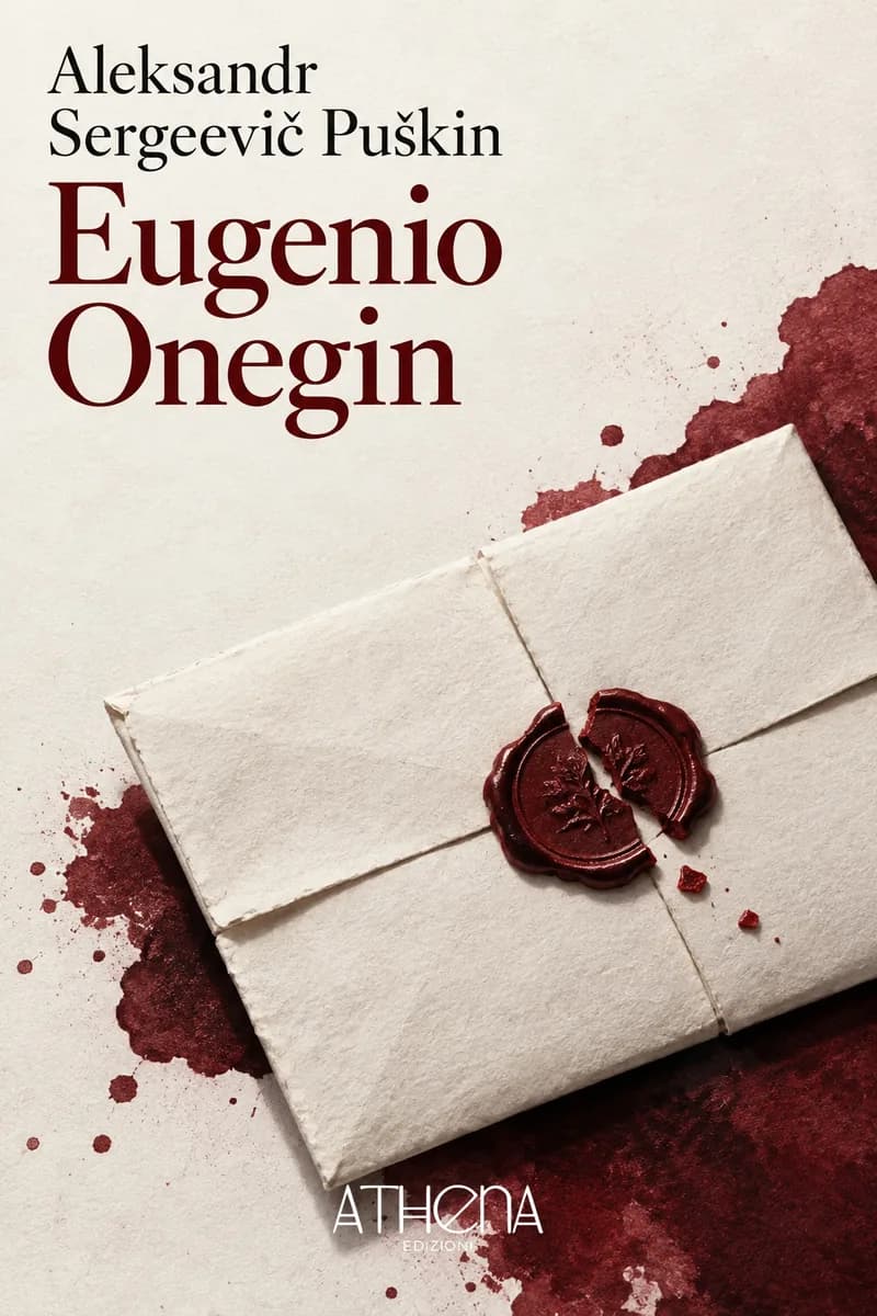 Eugenio Onegin di Aleksandr Sergeevič Puškin – copertina Edizioni Athena