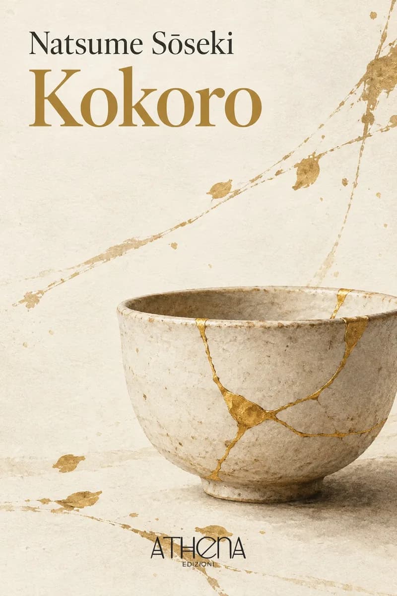 Kokoro di Natsume Sōseki – copertina Edizioni Athena