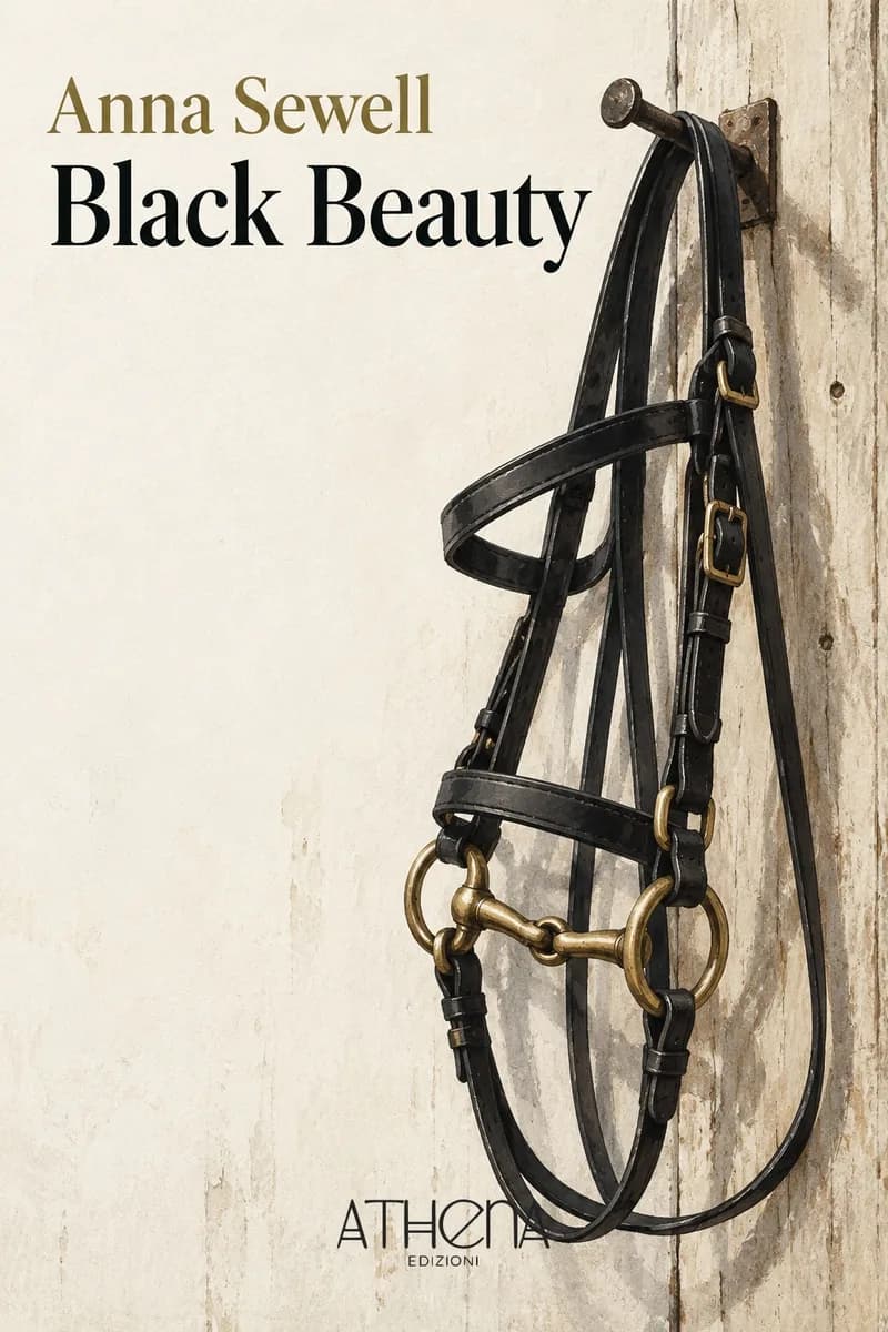Black Beauty di Anna Sewell – copertina Edizioni Athena