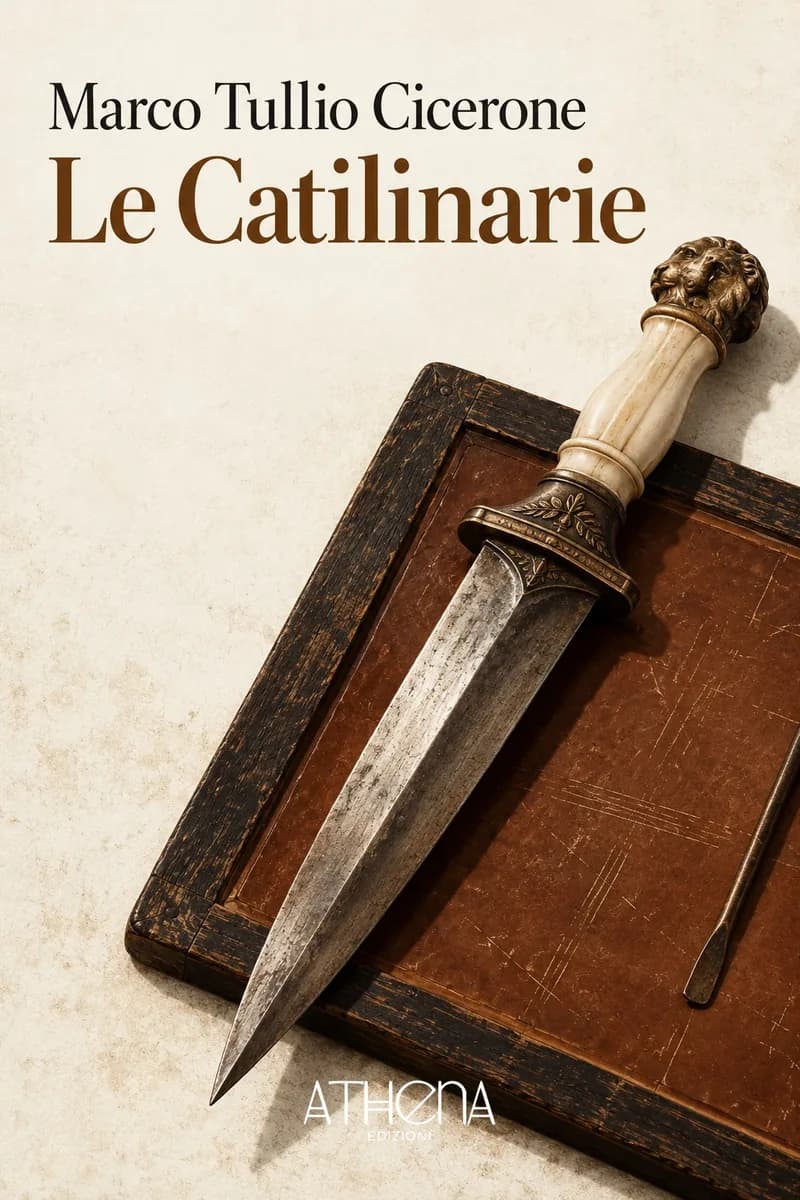 Le Catilinarie di Marco Tullio Cicerone – copertina Edizioni Athena