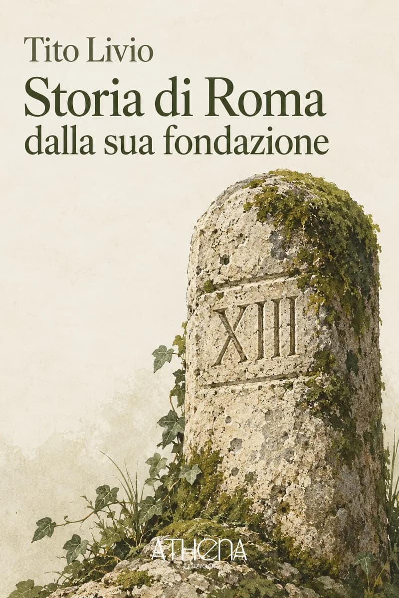 Storia di Roma dalla sua fondazione di Tito Livio – copertina Edizioni Athena
