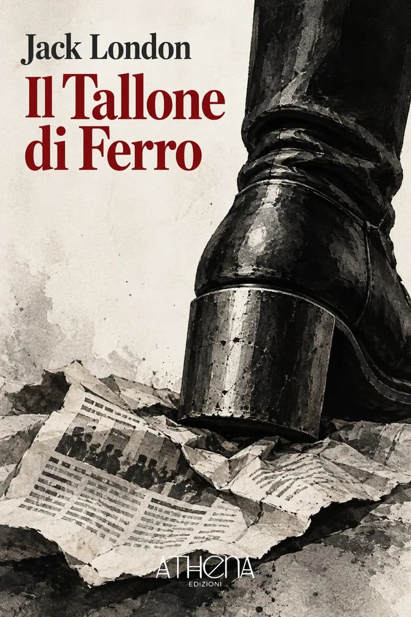 Il Tallone di Ferro di Jack London – copertina Edizioni Athena