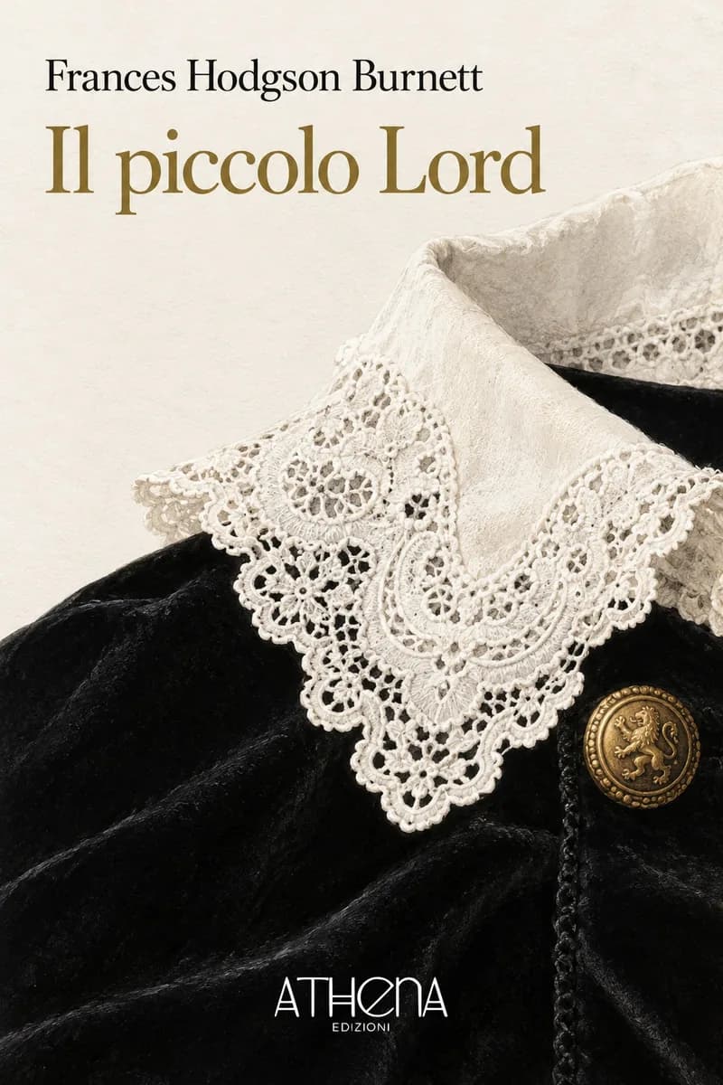 Il piccolo Lord di Frances Hodgson Burnett – copertina Edizioni Athena