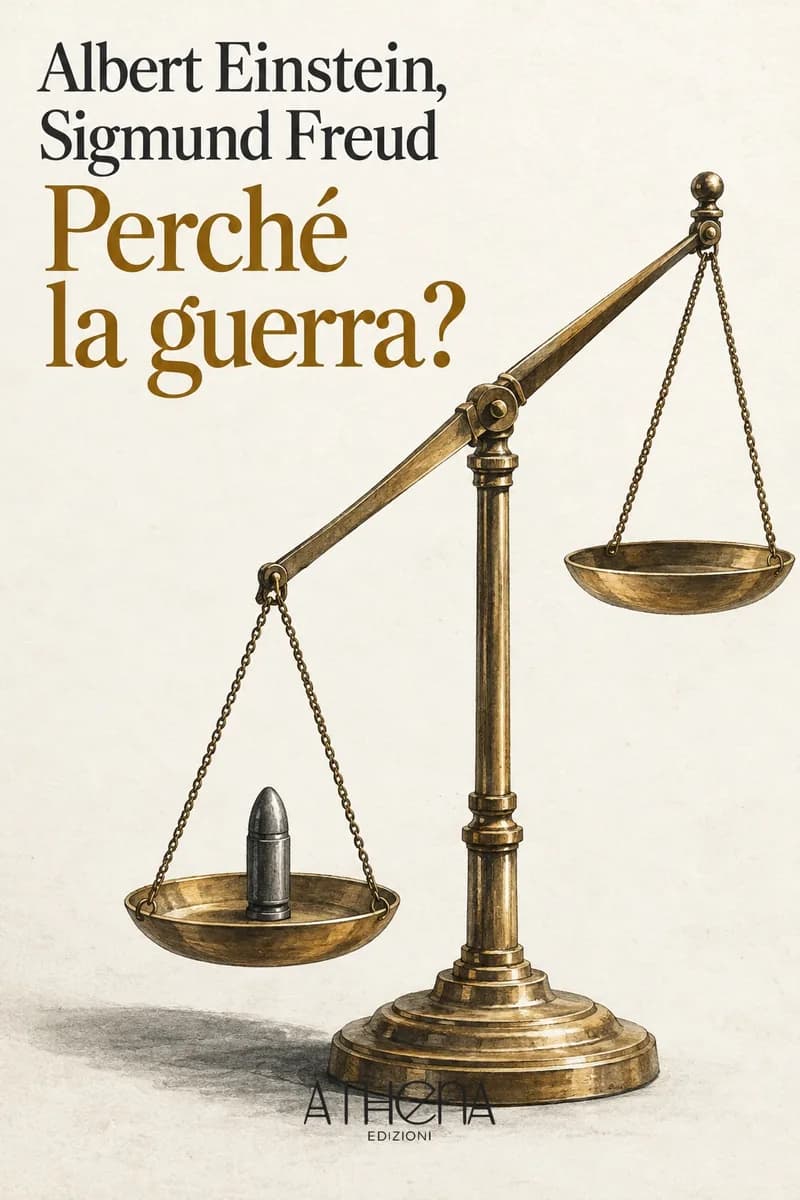 Perché la guerra? di Albert Einstein, Sigmund Freud – copertina Edizioni Athena