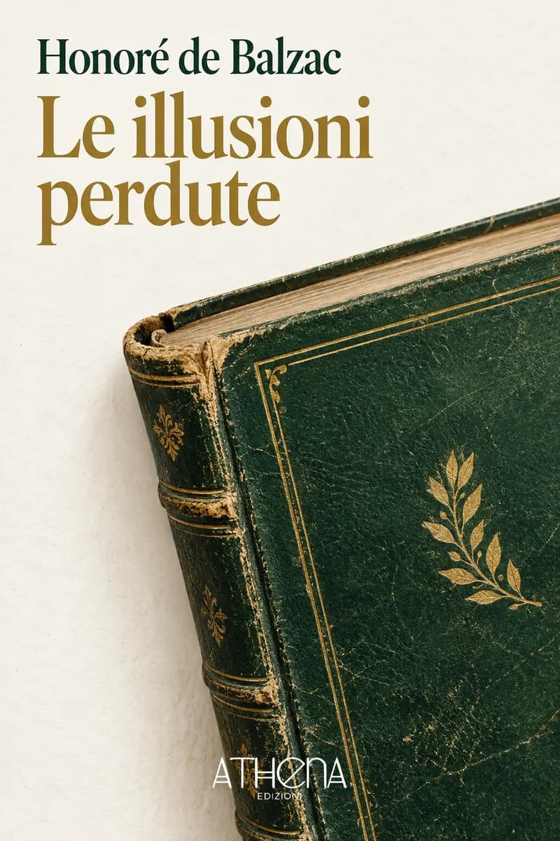 Le illusioni perdute di Honoré de Balzac – copertina Edizioni Athena