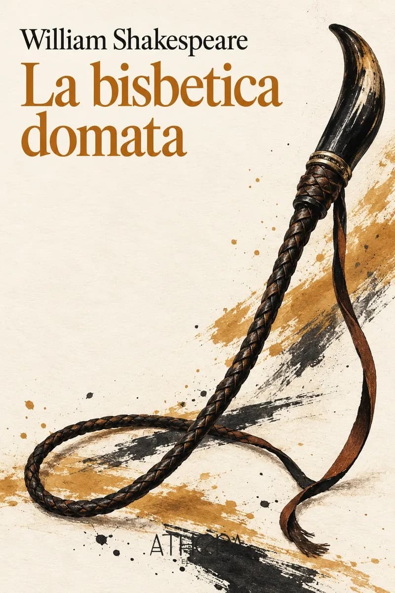 La bisbetica domata di William Shakespeare – copertina Edizioni Athena