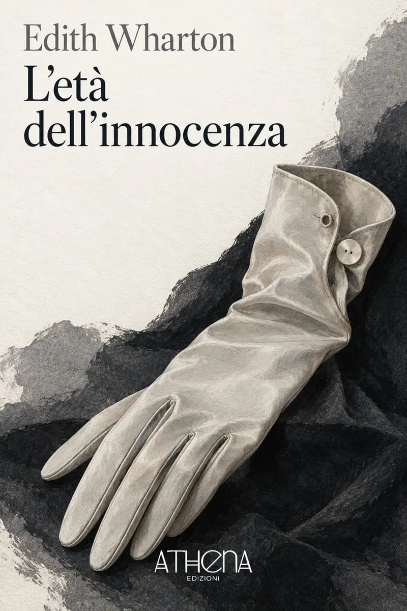 L'età dell'innocenza di Edith Wharton – copertina Edizioni Athena