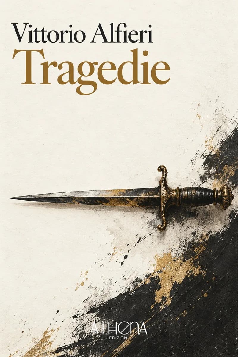 Tragedie di Vittorio Alfieri – copertina Edizioni Athena