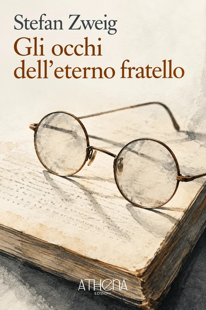 Gli occhi dell'eterno fratello di Stefan Zweig – copertina Edizioni Athena
