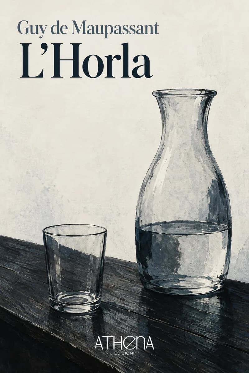 L'Horla di Guy de Maupassant – copertina Edizioni Athena