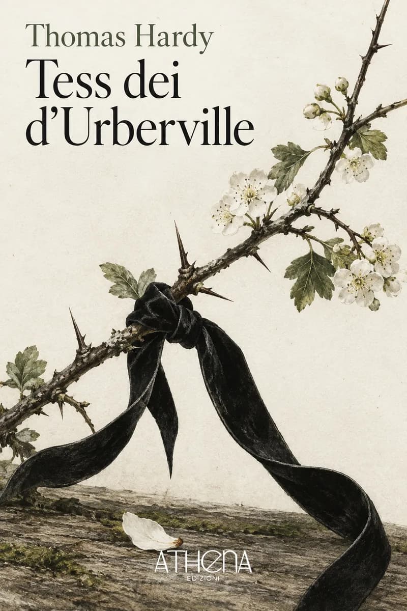 Tess dei d'Urberville di Thomas Hardy – copertina Edizioni Athena