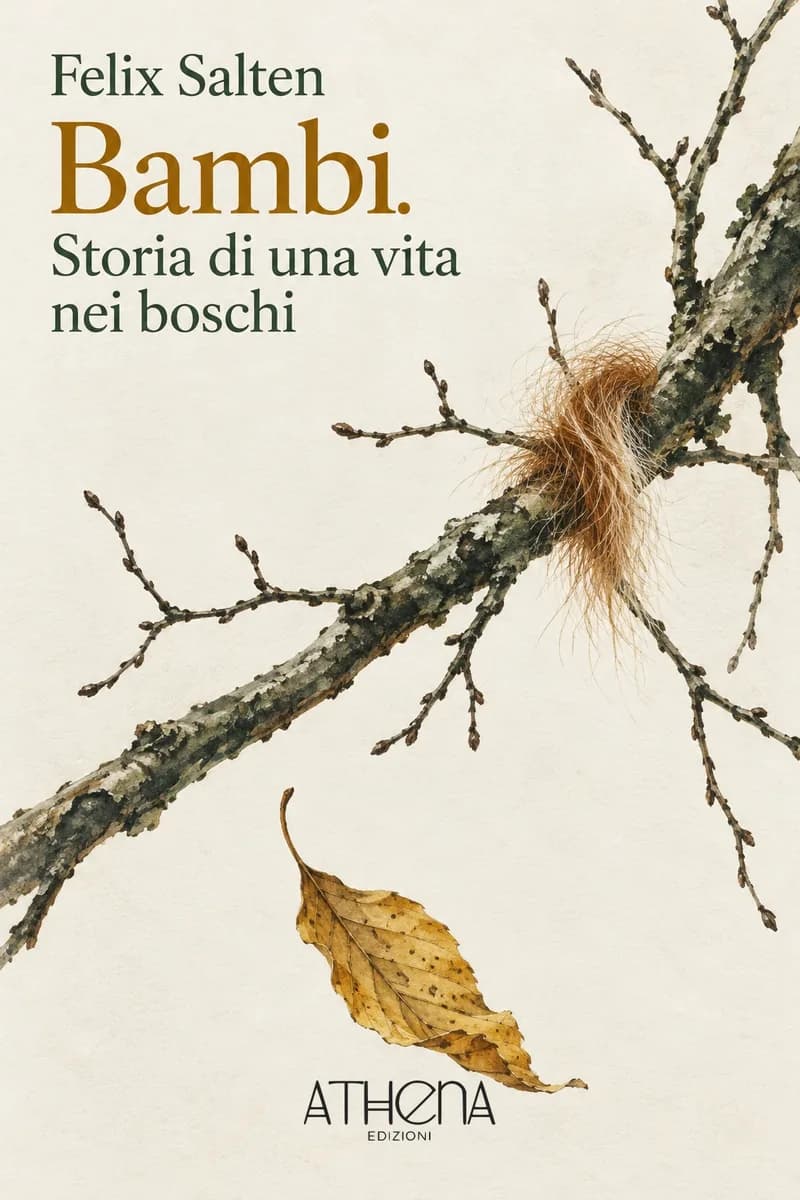 Bambi. Storia di una vita nei boschi di Felix Salten – copertina Edizioni Athena
