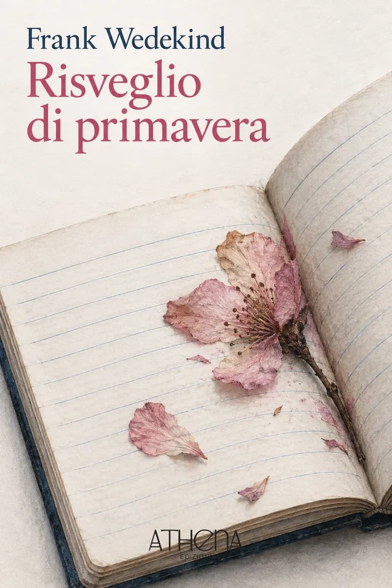 Risveglio di primavera di Frank Wedekind – copertina Edizioni Athena