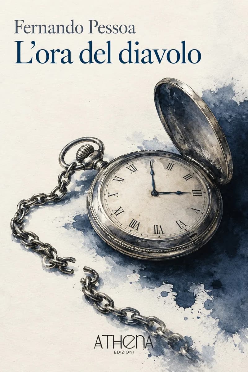 L'ora del diavolo di Fernando Pessoa – copertina Edizioni Athena