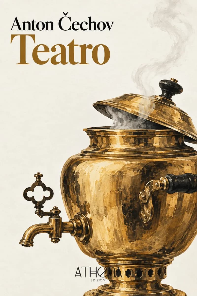 Teatro di Anton Čechov – copertina Edizioni Athena