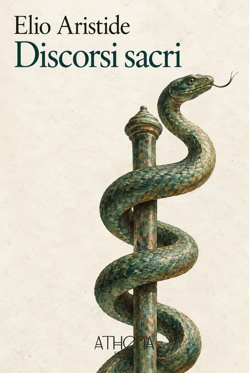 Discorsi sacri di Elio Aristide – copertina Edizioni Athena