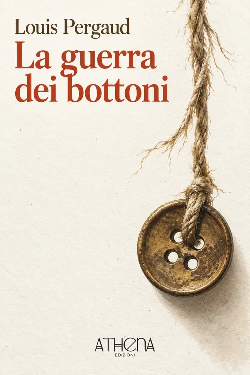 La guerra dei bottoni di Louis Pergaud – copertina Edizioni Athena