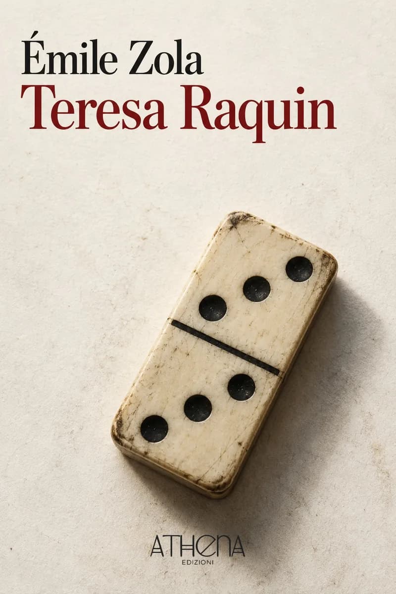 Teresa Raquin di Émile Zola – copertina Edizioni Athena