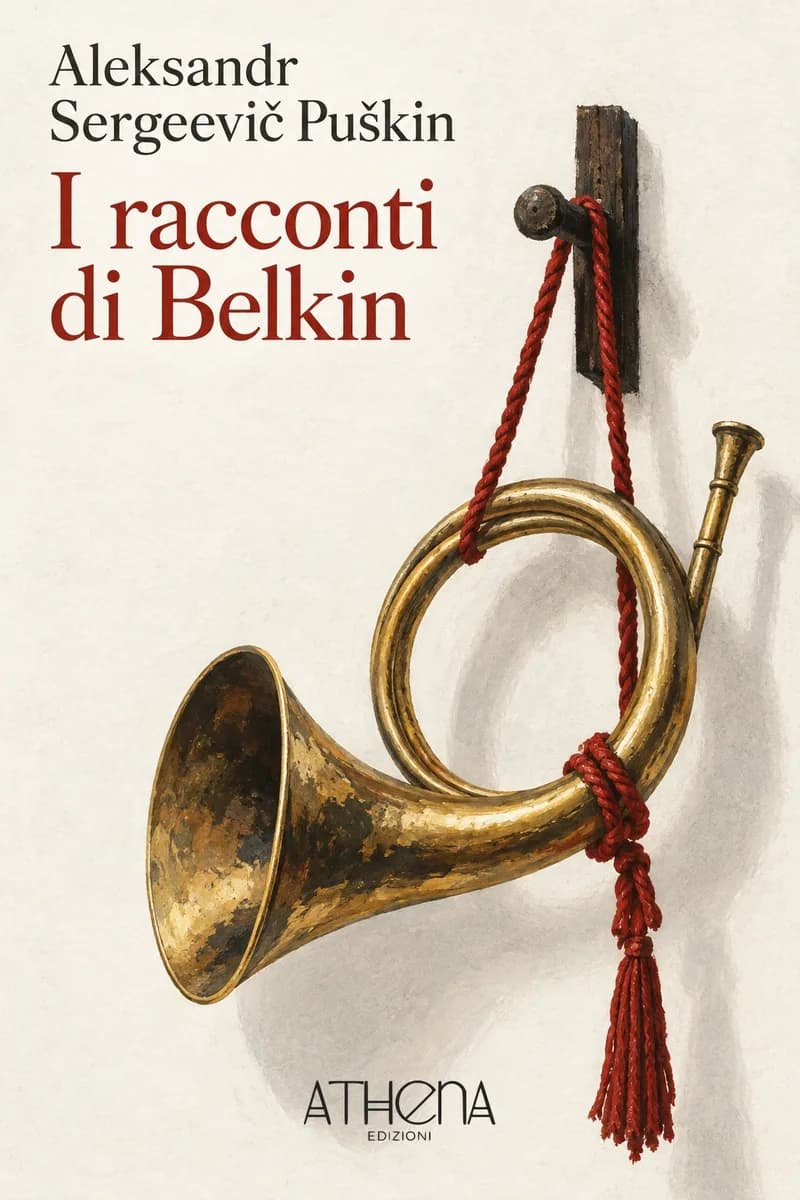 I racconti di Belkin di Aleksandr Sergeevič Puškin – copertina Edizioni Athena