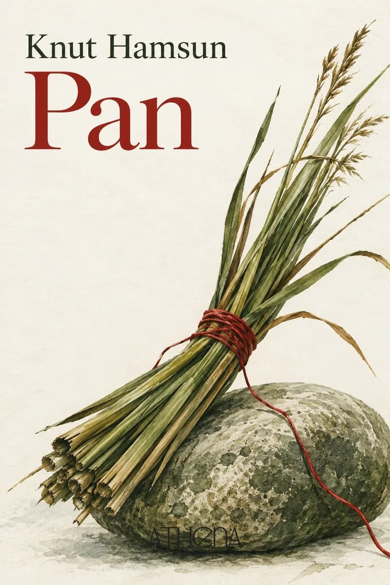 Pan di Knut Hamsun – copertina Edizioni Athena