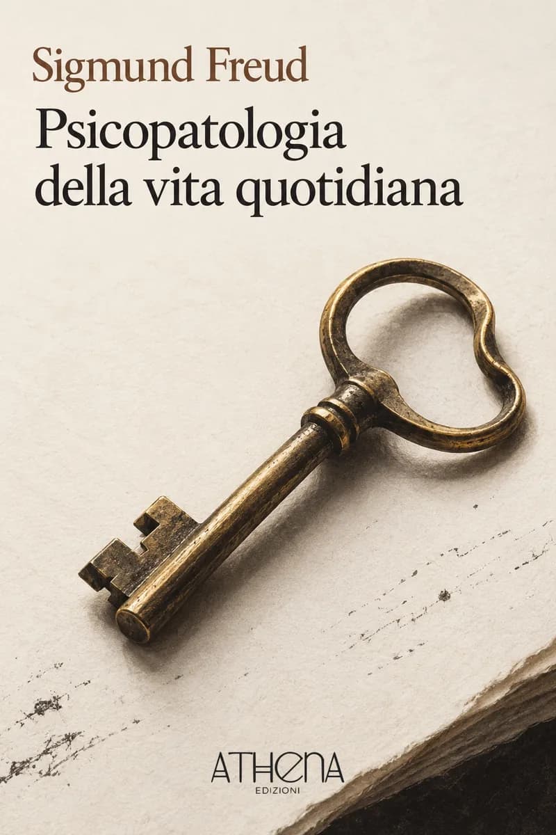 Psicopatologia della vita quotidiana di Sigmund Freud – copertina Edizioni Athena