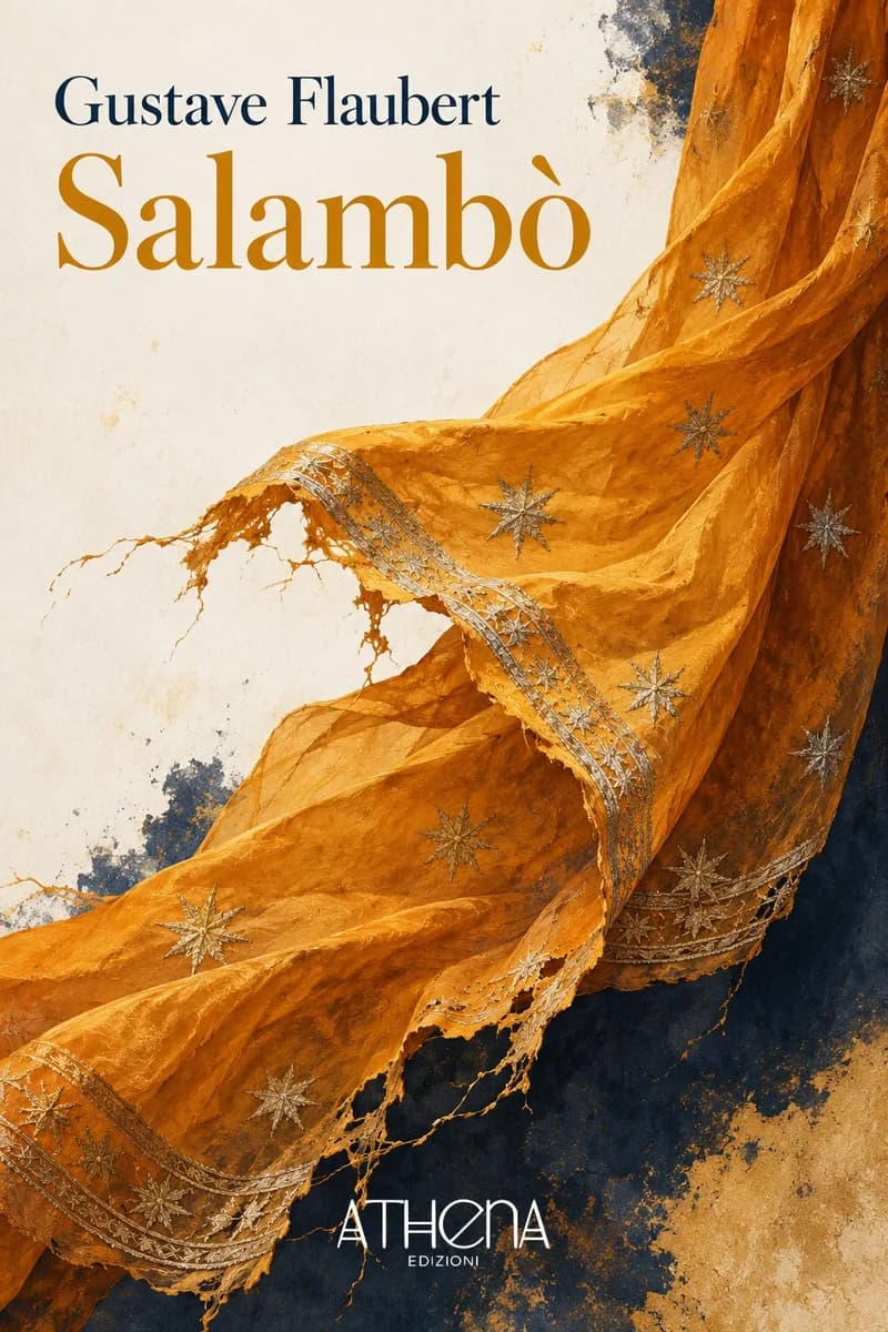 Salambò di Gustave Flaubert – copertina Edizioni Athena