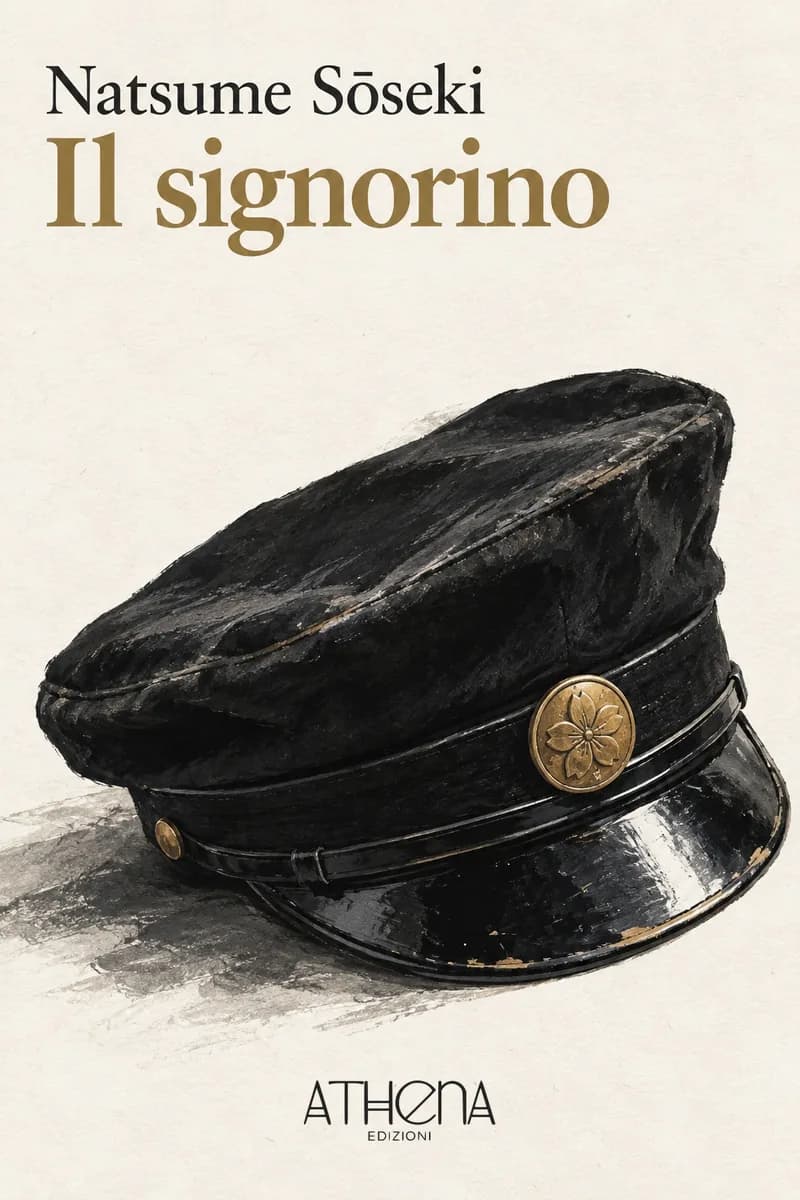 Il signorino di Natsume Sōseki – copertina Edizioni Athena