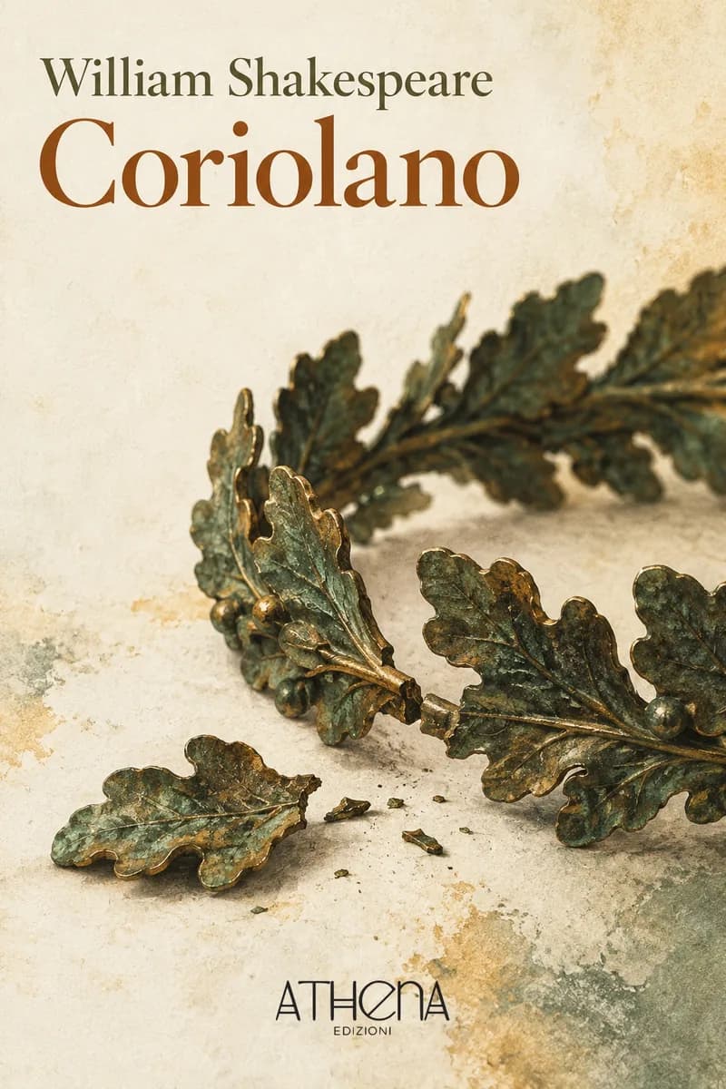 Coriolano di William Shakespeare – copertina Edizioni Athena