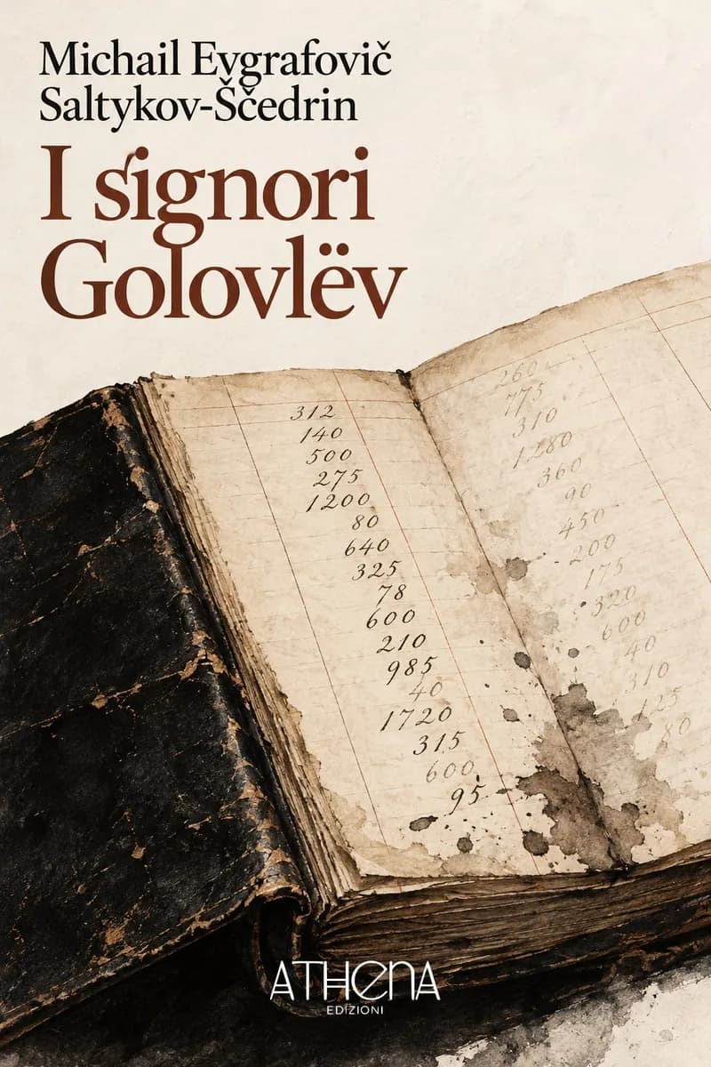 I signori Golovlëv di Michail Evgrafovič Saltykov-Ščedrin – copertina Edizioni Athena