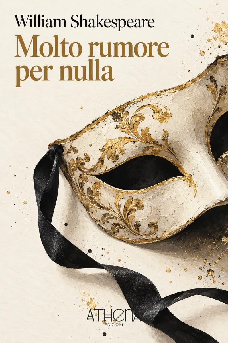 Molto rumore per nulla di William Shakespeare – copertina Edizioni Athena